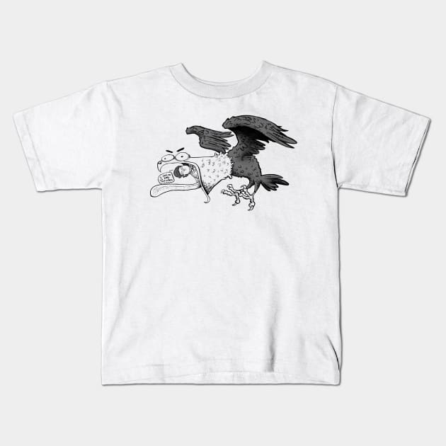Eagle Kids T-Shirt by neilkohney